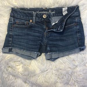 American eagle jean shorts